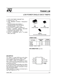 Datasheet TS555 manufacturer STMicroelectronics