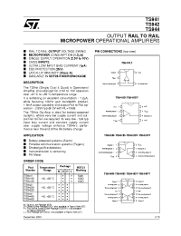 Datasheet TS942A manufacturer STMicroelectronics