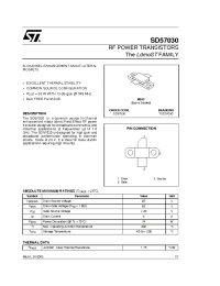 Datasheet TSD57030 manufacturer STMicroelectronics