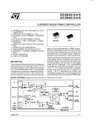 Datasheet UC2842 manufacturer STMicroelectronics