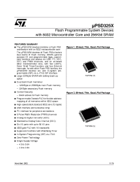 Datasheet UPSD3254BV-24 manufacturer STMicroelectronics