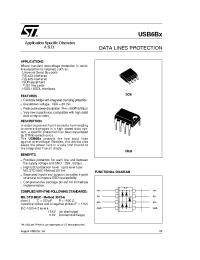 Datasheet USB6B1 manufacturer STMicroelectronics