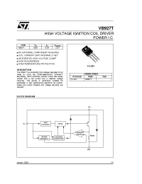 Datasheet VB927FI manufacturer STMicroelectronics