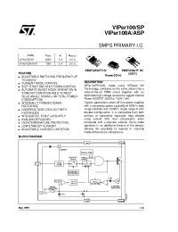 Datasheet VIPER100 manufacturer STMicroelectronics