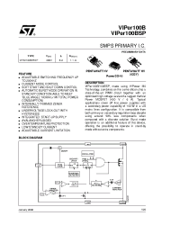 Datasheet VIPER100B manufacturer STMicroelectronics