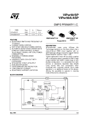 Datasheet VIPer50A manufacturer STMicroelectronics