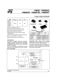 Datasheet VN820 manufacturer STMicroelectronics