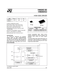Datasheet VN920D-B5 manufacturer STMicroelectronics