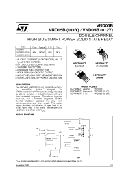 Datasheet VND05 manufacturer STMicroelectronics