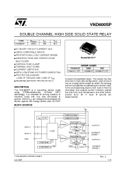 Datasheet VND600 manufacturer STMicroelectronics