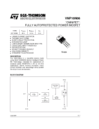 Datasheet VNP10N06 manufacturer STMicroelectronics