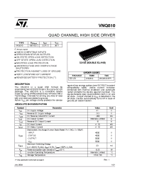 Datasheet VNQ810 manufacturer STMicroelectronics