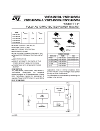 Datasheet VNS14NV04 manufacturer STMicroelectronics