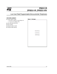 Datasheet ZPSD211R-B-15J manufacturer STMicroelectronics