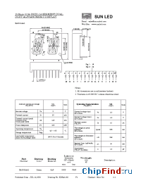 Datasheet XAUG14A2 manufacturer SunLED