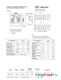 Datasheet XAUY14C2-A manufacturer SunLED