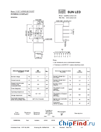 Datasheet XDMR06A manufacturer SunLED