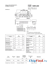 Datasheet XDMR06A4-A manufacturer SunLED