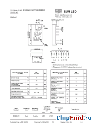 Datasheet XDMR10C manufacturer SunLED