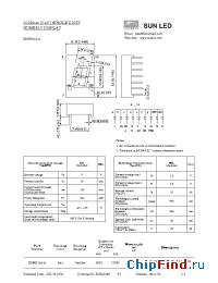Datasheet XDMR11A-A manufacturer SunLED