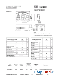 Datasheet XDMR14C3-B manufacturer SunLED