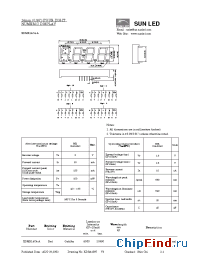 Datasheet XDMR14C4-A manufacturer SunLED