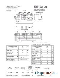 Datasheet XDUG07A4 manufacturer SunLED