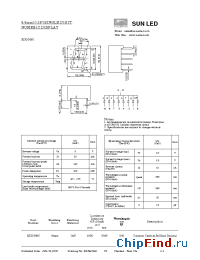 Datasheet XDUG08C manufacturer SunLED
