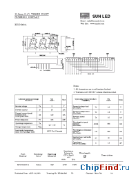 Datasheet XDUG10A3-A manufacturer SunLED