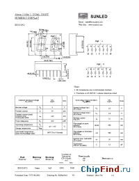 Datasheet XDUG10C2 manufacturer SunLED