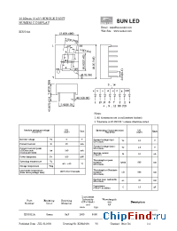 Datasheet XDUG11A manufacturer SunLED