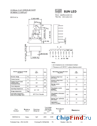 Datasheet XDUG11C-A manufacturer SunLED