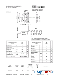 Datasheet XDUG20A-1 manufacturer SunLED