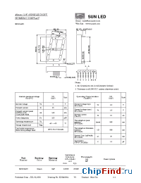 Datasheet XDUG46C manufacturer SunLED