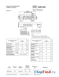 Datasheet XDUR06C4-A manufacturer SunLED