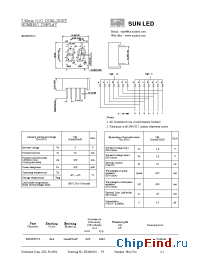 Datasheet XDUR07C2 manufacturer SunLED