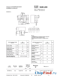 Datasheet XDUR08C-A manufacturer SunLED