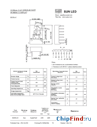 Datasheet XDUR11C manufacturer SunLED