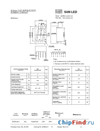 Datasheet XDUR14A-1 manufacturer SunLED