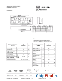 Datasheet XDUR14C4-1A manufacturer SunLED