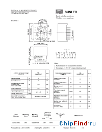 Datasheet XDUR20A-1 manufacturer SunLED