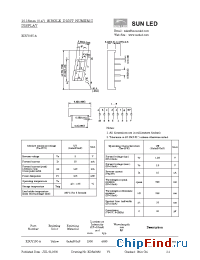 Datasheet XDUY10C-A manufacturer SunLED