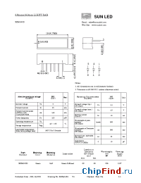 Datasheet XEMG30D manufacturer SunLED