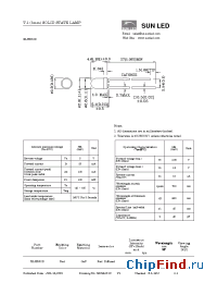 Datasheet XLHR32D manufacturer SunLED