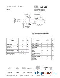 Datasheet XLMG32W manufacturer SunLED