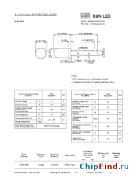 Datasheet XLMO64W manufacturer SunLED
