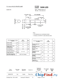 Datasheet XLMR32WD manufacturer SunLED