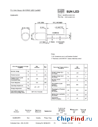 Datasheet XLMR64WD manufacturer SunLED