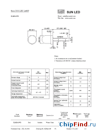 Datasheet XLMR81WE manufacturer SunLED