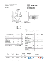 Datasheet XLMRMG59WCC manufacturer SunLED